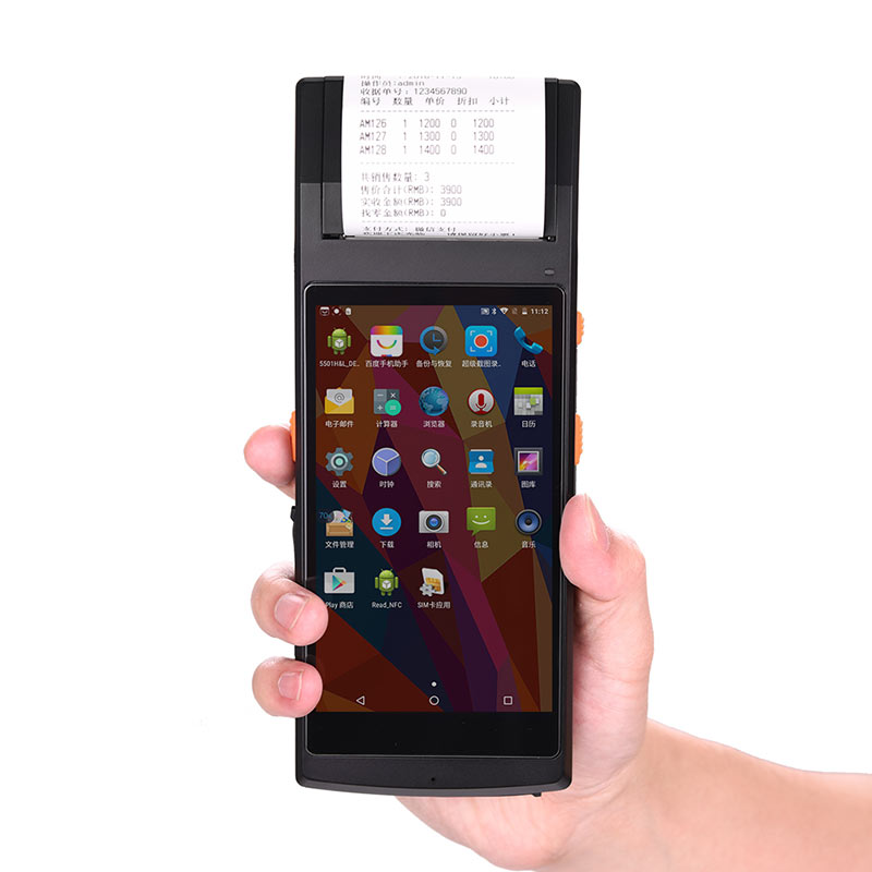 Receipt Printer - TS-501 5.5인치 재고는 안드로이드 7.0 영수증
