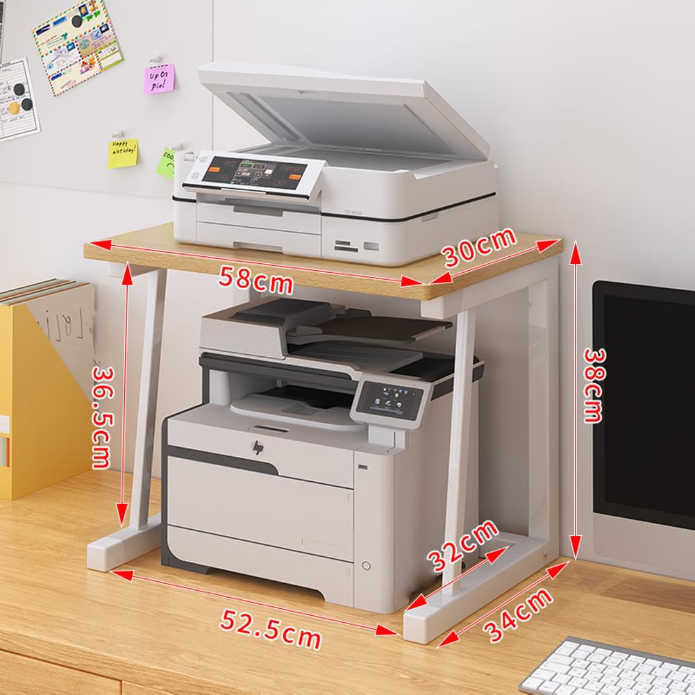 2단 나무 소재 데스크탑 프린터 스탠드, 튼튼하고 공간 - Commercial Book Printing Machines 리뷰 및 가격